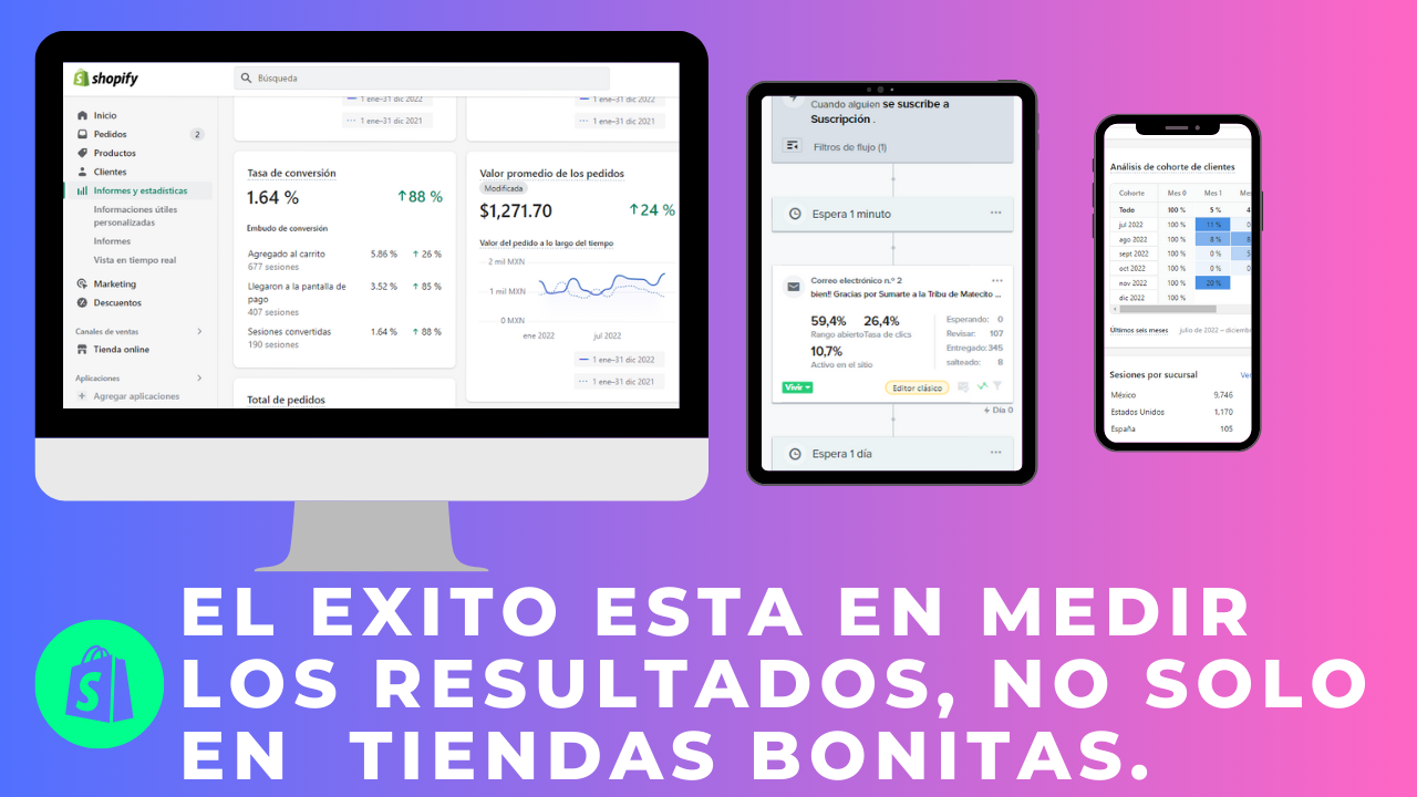 Diseño y desarrollo |Tu tienda en línea en Shopify