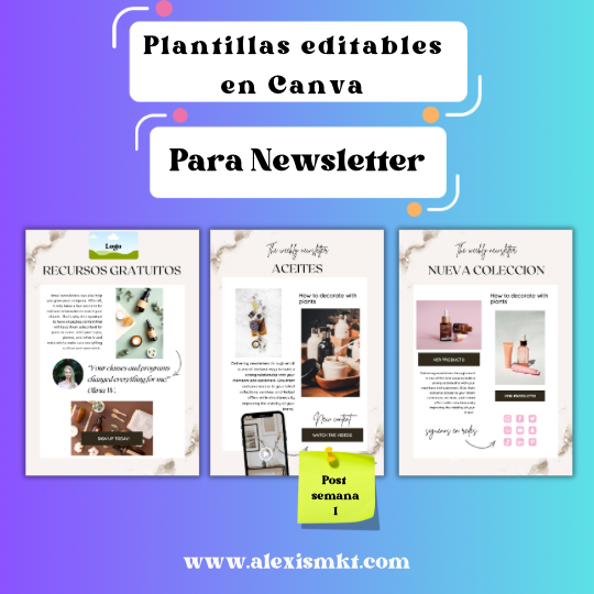 Plantilla para Newsletter