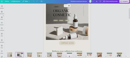 Kit de 16 Plantillas de Email Marketing para Skincare y Belleza — Estilo Cálido Elegante | Para Klaviyo y Canva